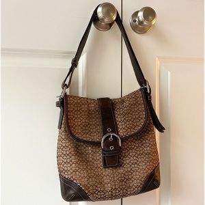 Vintage coach shoulder bag